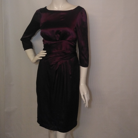 Plum Cocktail Dress NWT - Picture 1 of 9